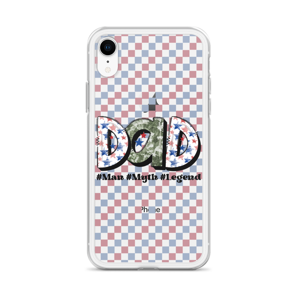 Dad #Man #Myth #Legend Clear Case for iPhone®