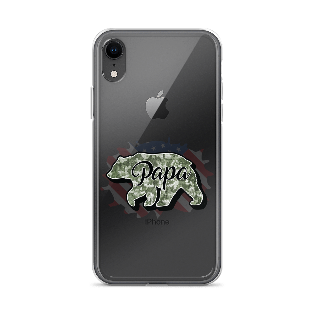 Bear Papa Clear Case for iPhone®