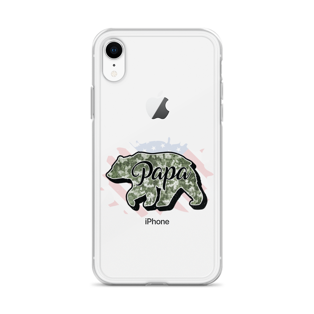 Bear Papa Clear Case for iPhone®