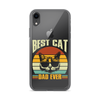 Best Cat Dad Ever Clear Case for iPhone®