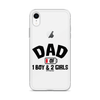 Dad Of 1 Boy And 2 Girls Clear Case for iPhone®