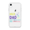 Mer Dad Don't Mess With My Mermaid Clear Case for iPhone®