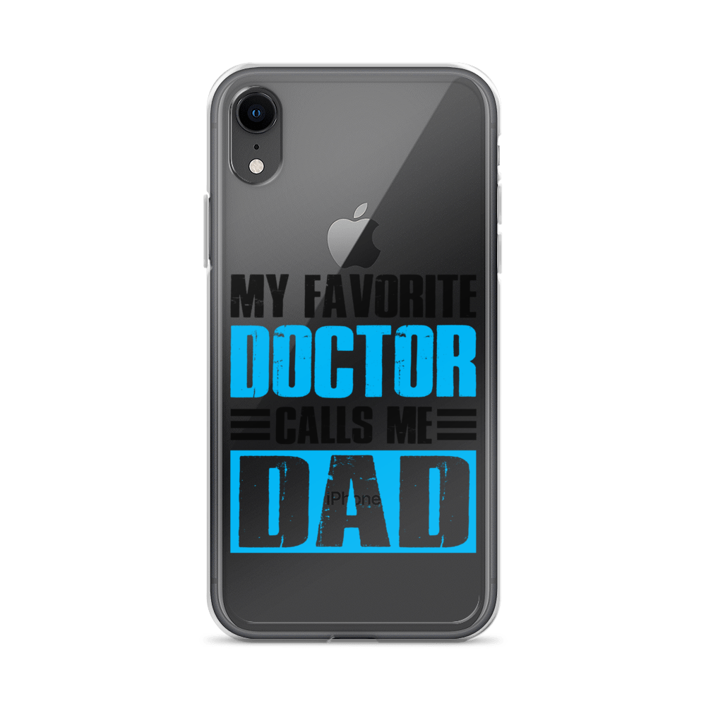 Mer Dad Don't Mess With My Mermaid Clear Case for iPhone®