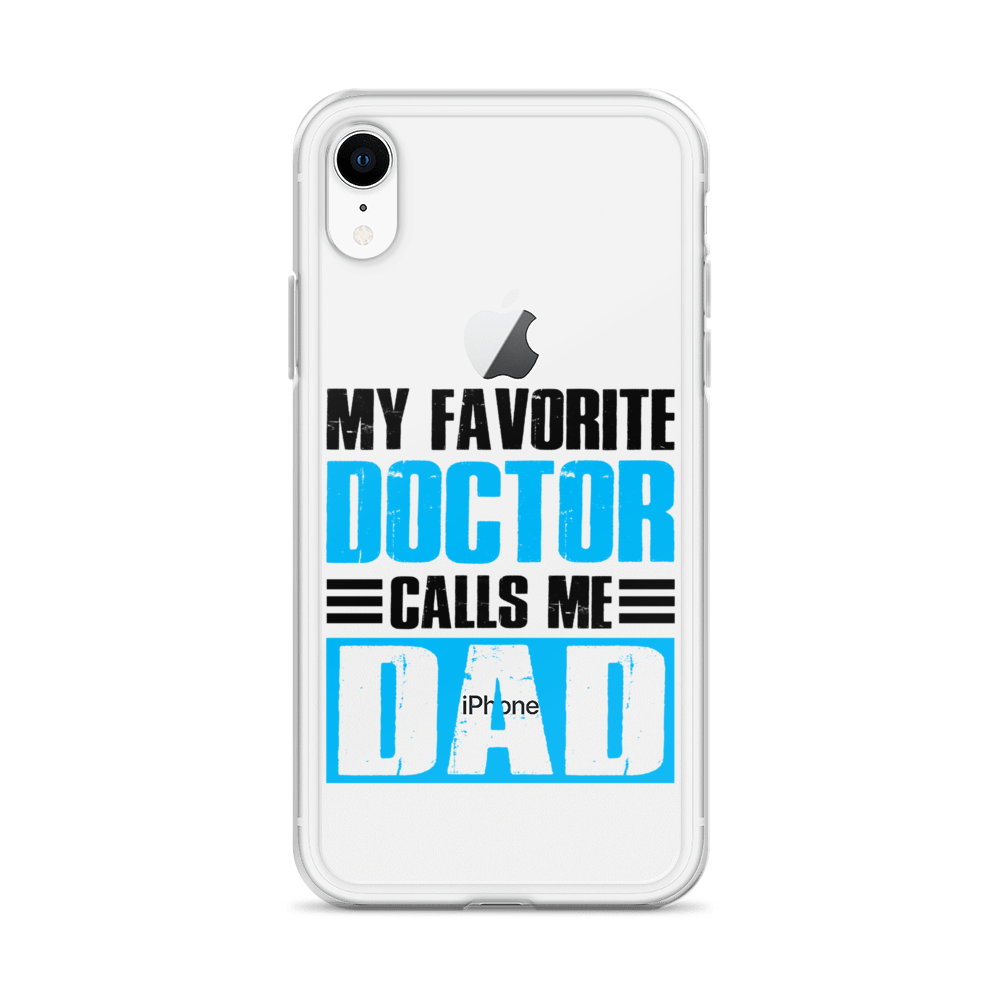 Mer Dad Don't Mess With My Mermaid Clear Case for iPhone®