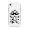 Hide Your Diamond My Kid Steals Clear Case for iPhone®