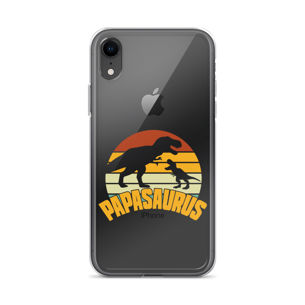 Papasaurus Clear Case for iPhone®