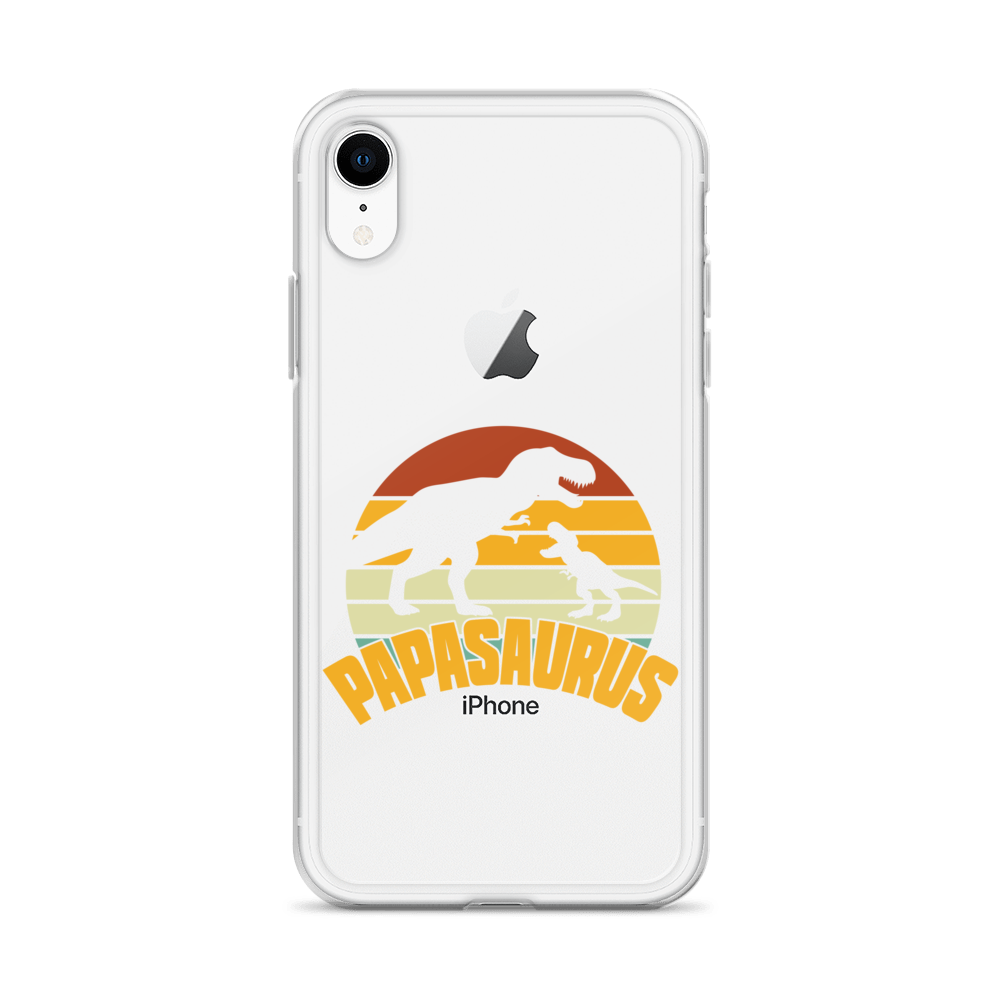 Papasaurus Clear Case for iPhone®