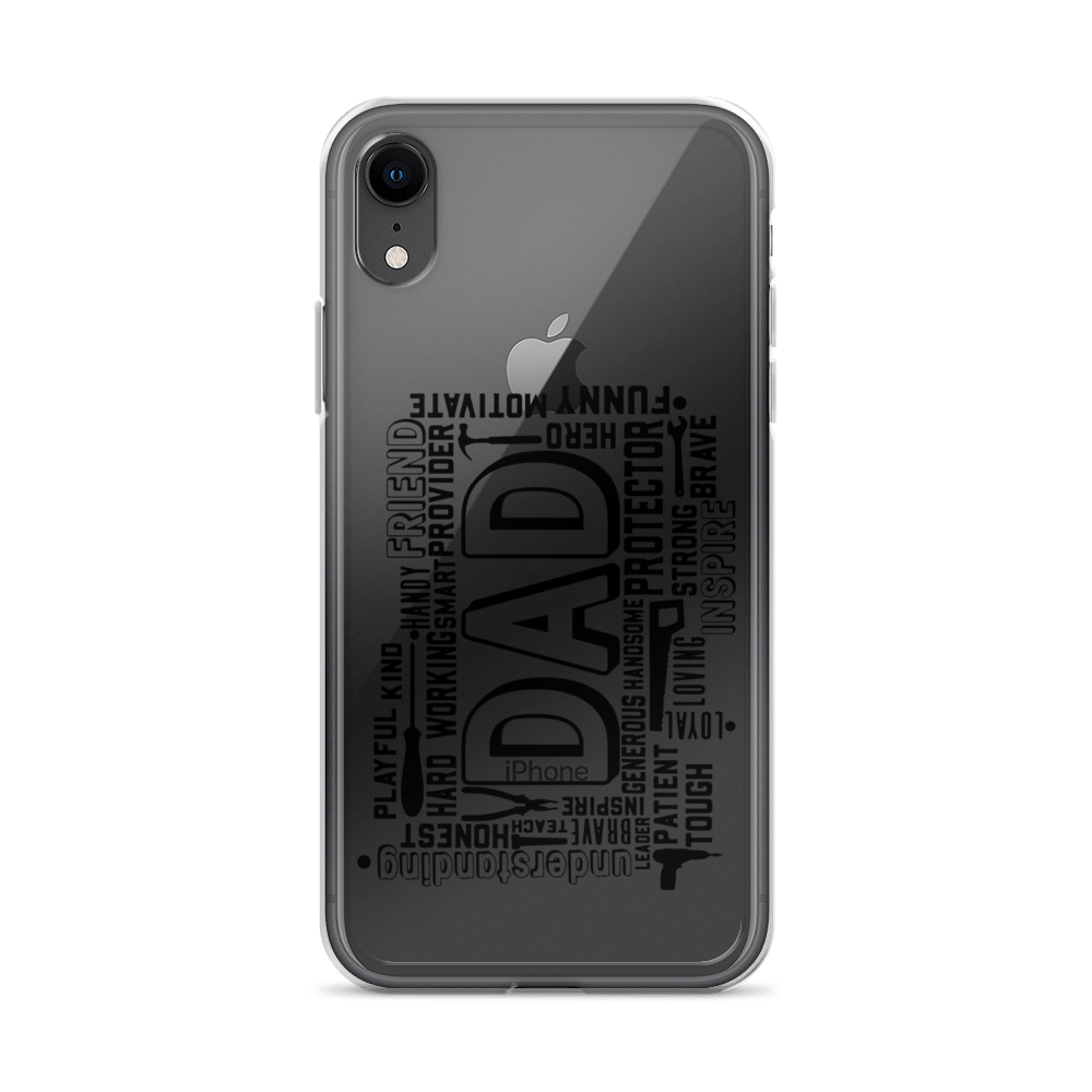 Dad Hardworking Smart Provider Friend Clear Case for iPhone®