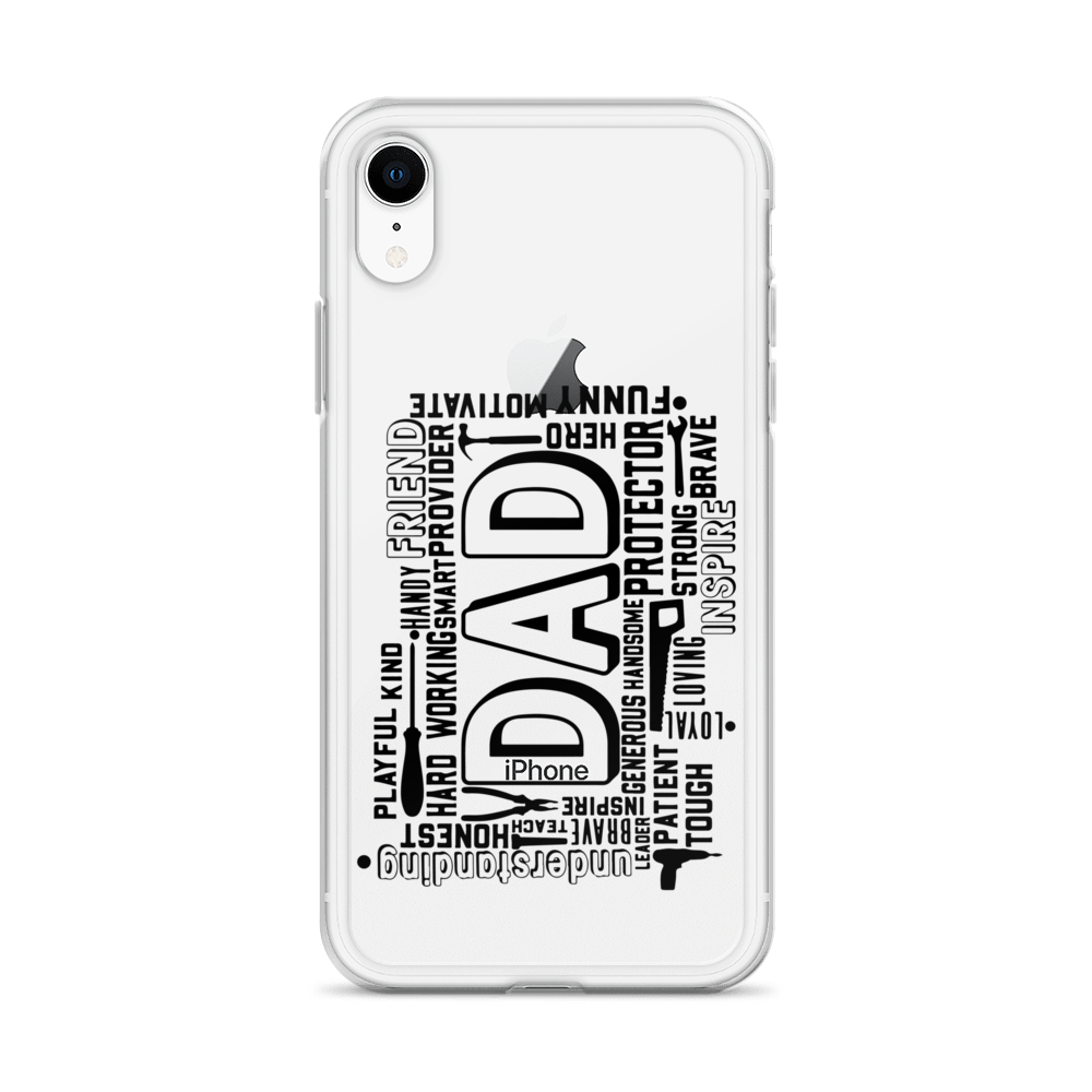 Dad Hardworking Smart Provider Friend Clear Case for iPhone®