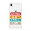 Husband, Daddy, Gamer, Hero Clear Case for iPhone®