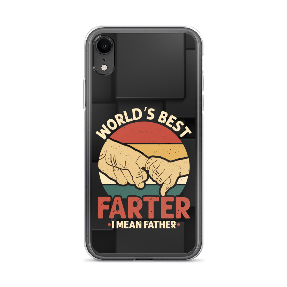 World's Best Fart I Mean Father Clear Case for iPhone®