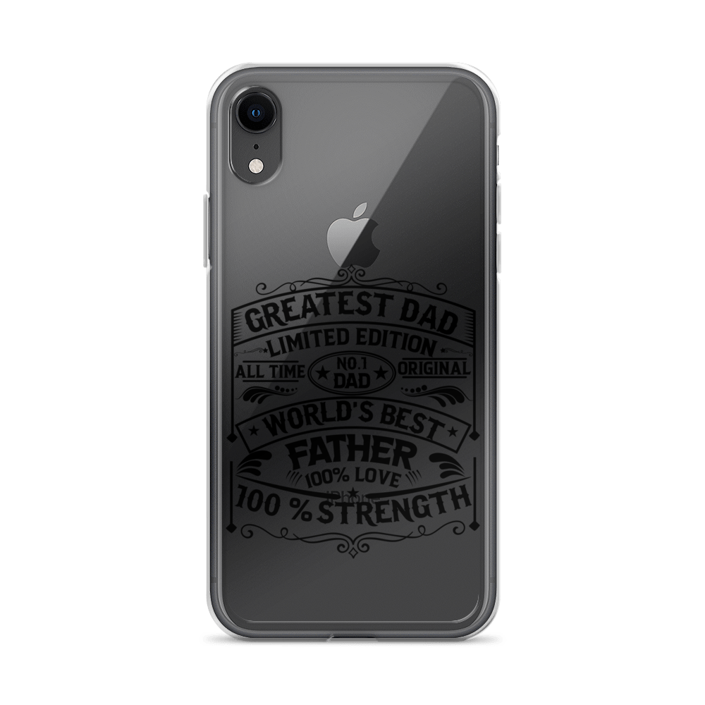 Greatest Dad Limited Edition All Time Clear Case for iPhone®