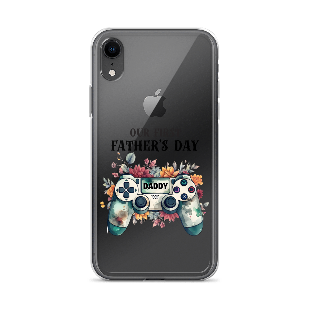 Our First Father's day Clear Case for iPhone®