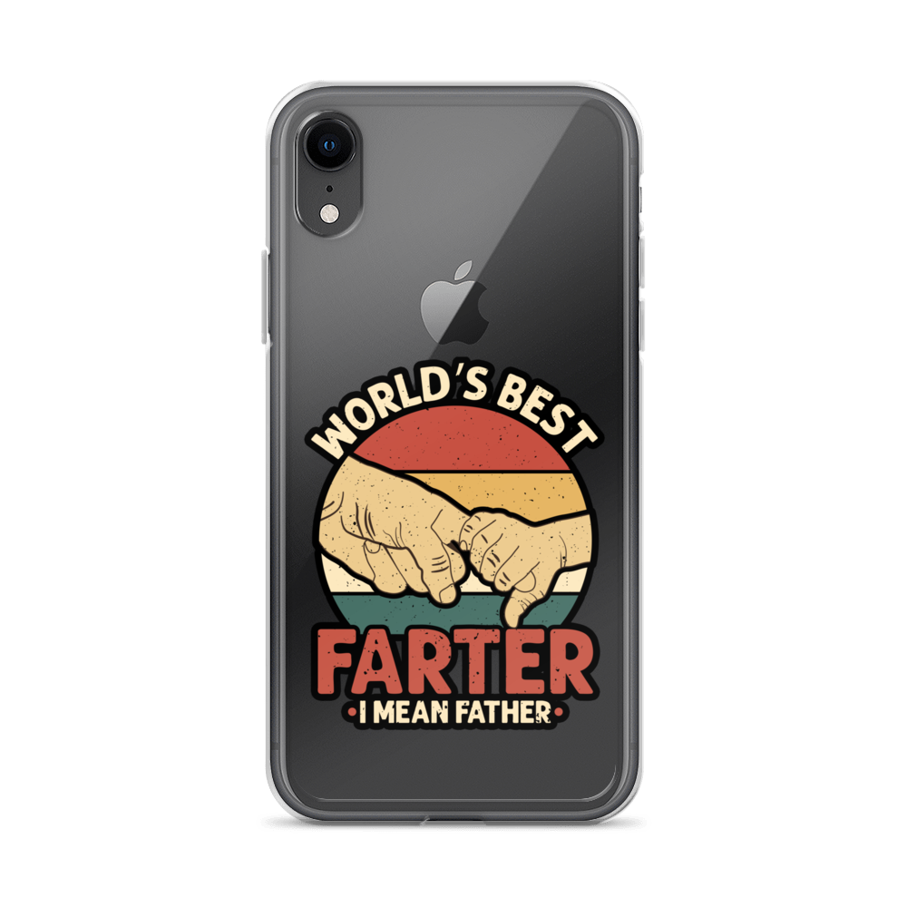 World's Best Farter I Mean Father Clear Case for iPhone®