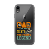 Dad The Man The Myth The Fishing Legend Clear Case for iPhone®