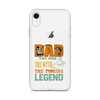 Dad The Man The Myth The Fishing Legend Clear Case for iPhone®