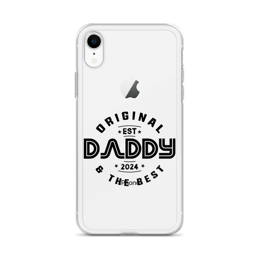 Original And The Best Daddy Establish 2024 Clear Case for iPhone®