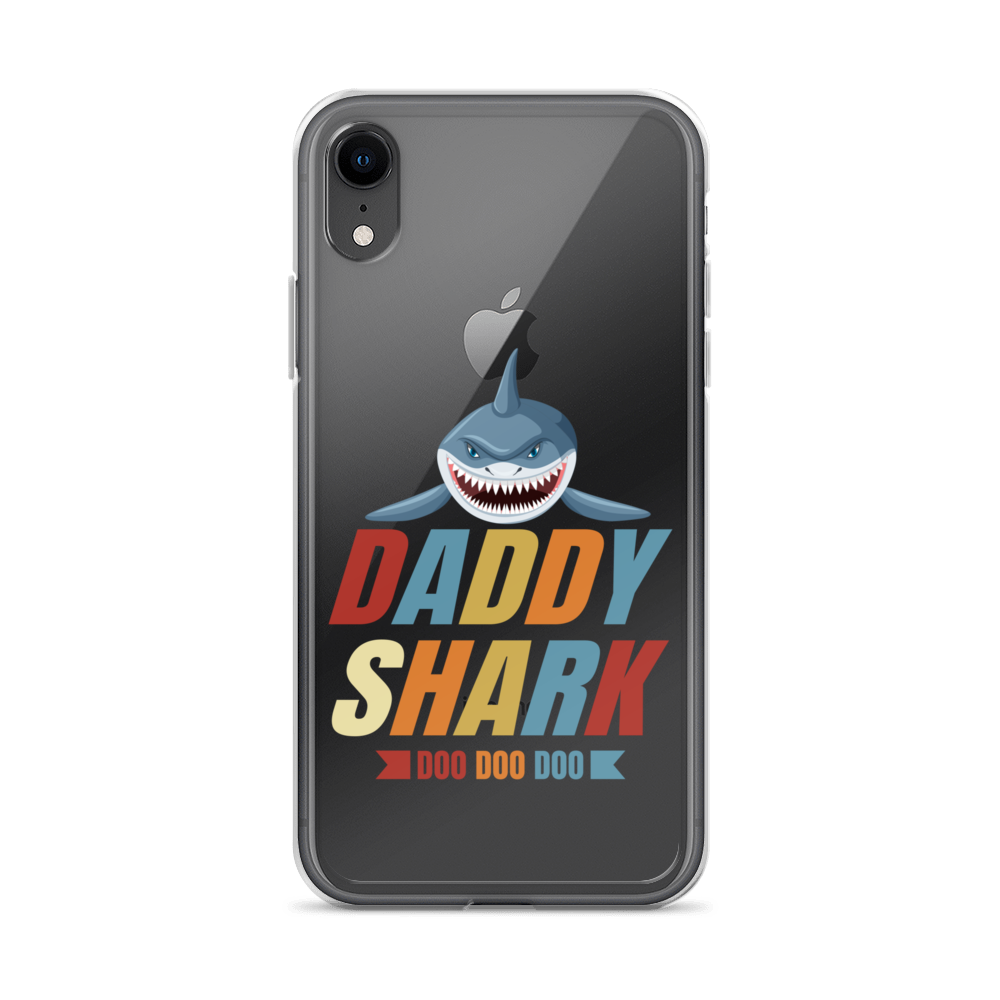 Daddy Shark Doo Doo Doo Clear Case for iPhone®