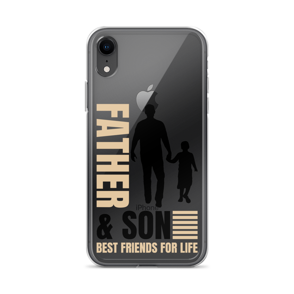 Father & Son Best Friends For Life Clear Case for iPhone®