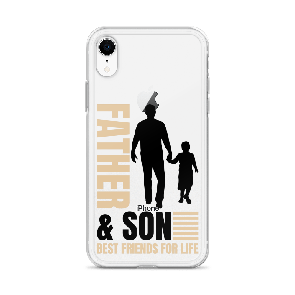 Father & Son Best Friends For Life Clear Case for iPhone®