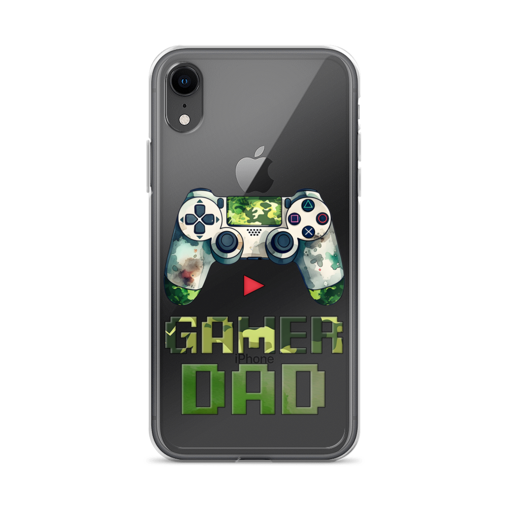 Gamer Dad Clear Case for iPhone®