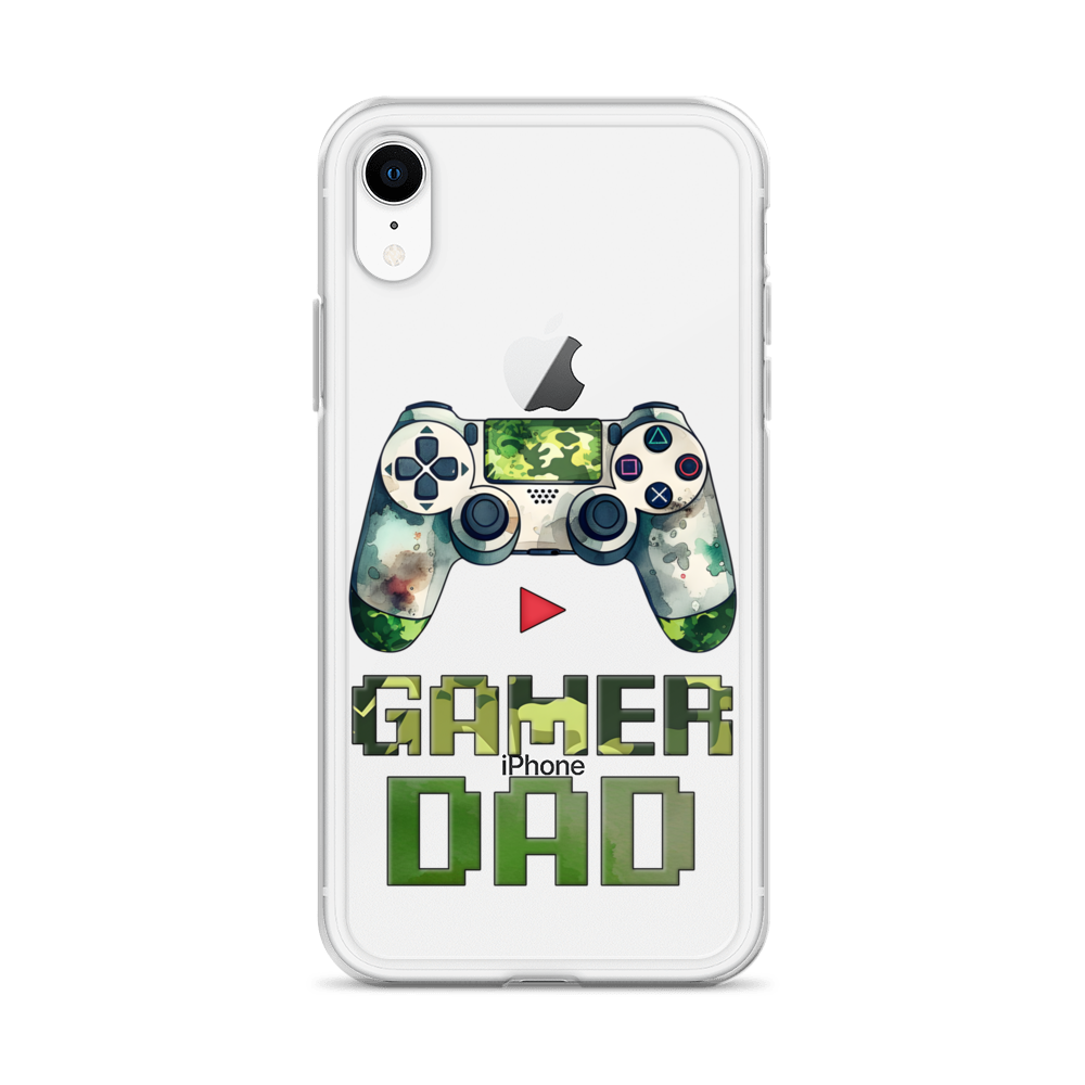 Gamer Dad Clear Case for iPhone®