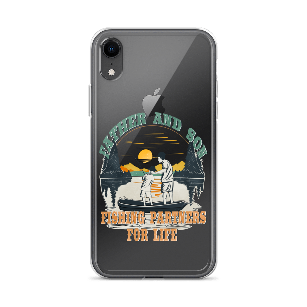 Father And Son Fishing Partners For Life Clear Case for iPhone®