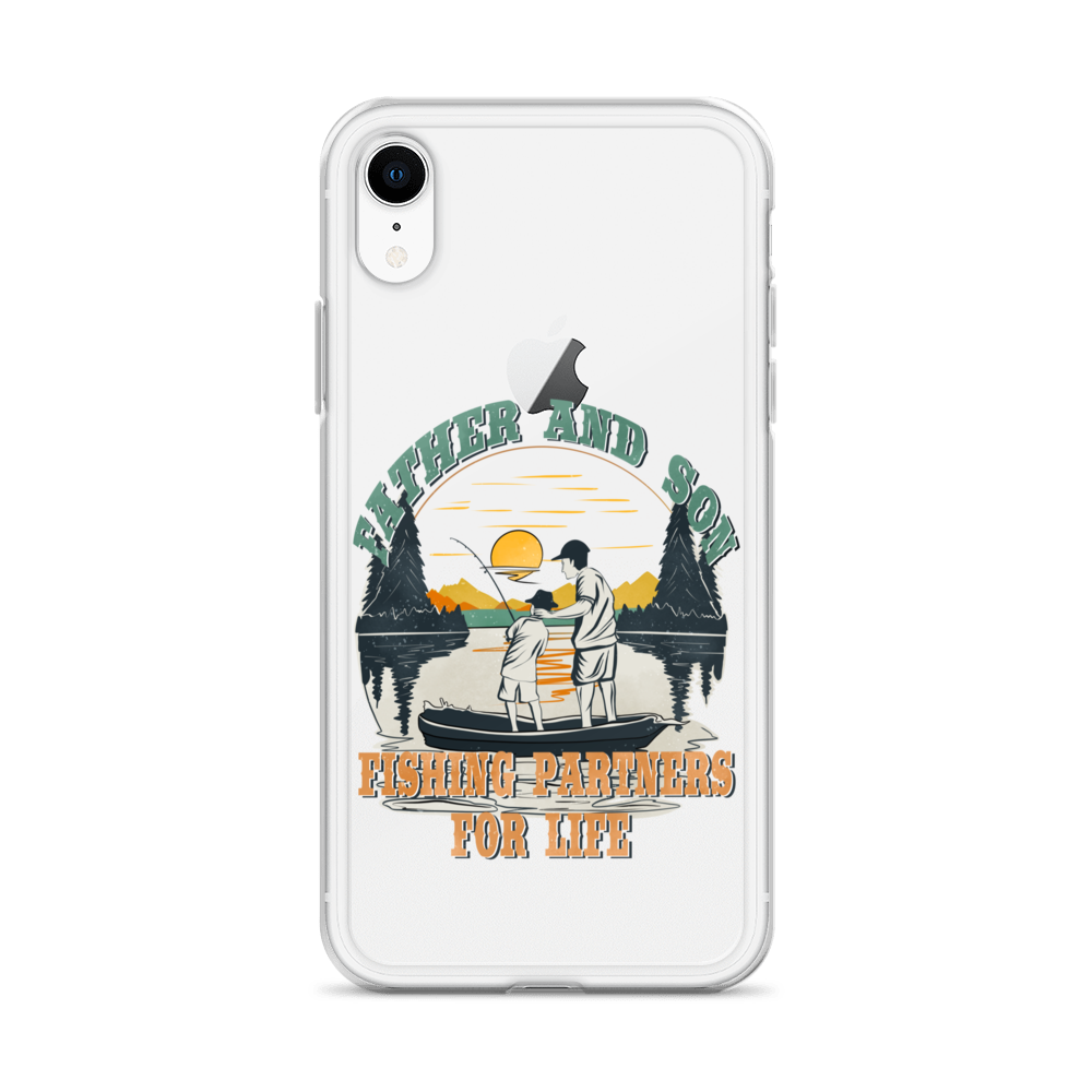 Father And Son Fishing Partners For Life Clear Case for iPhone®