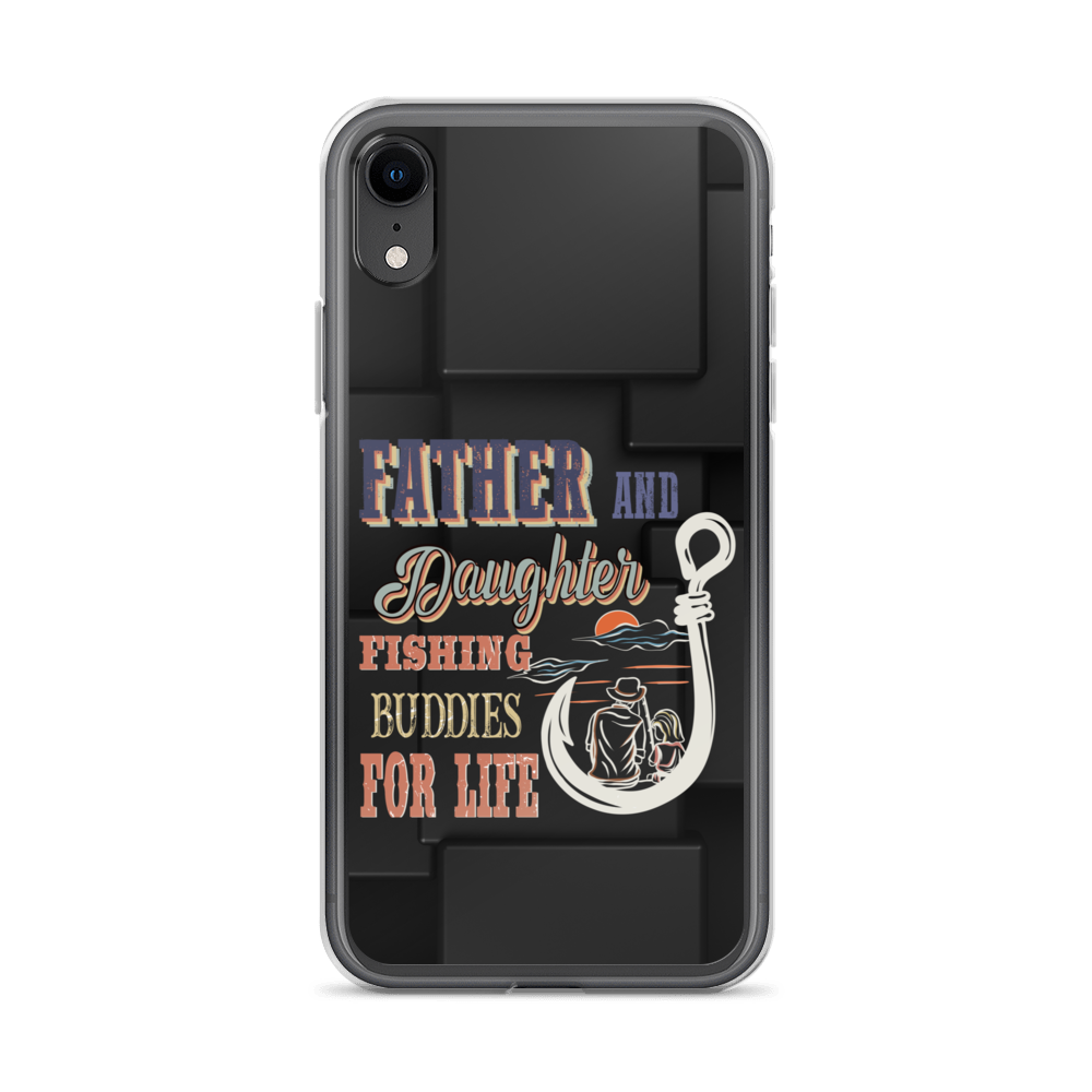 Father And Daughter Fishing Buddies For Life Clear Case for iPhone®