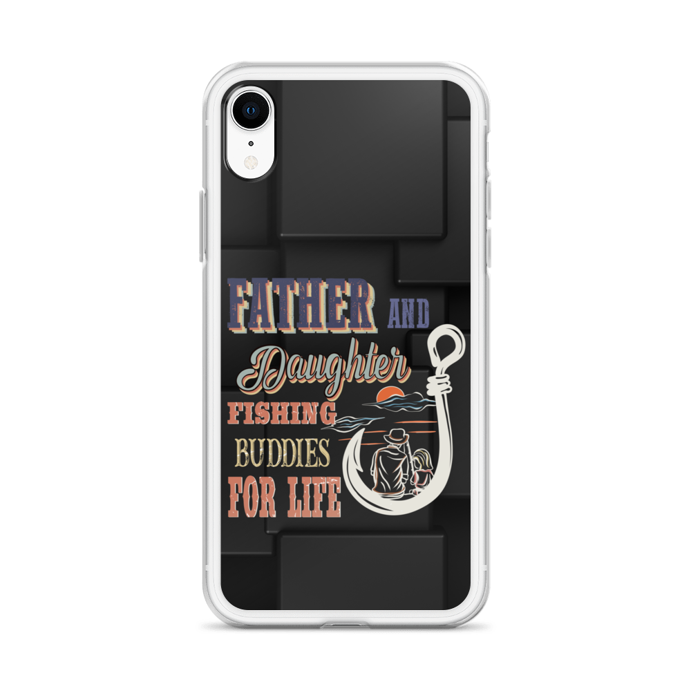 Father And Daughter Fishing Buddies For Life Clear Case for iPhone®