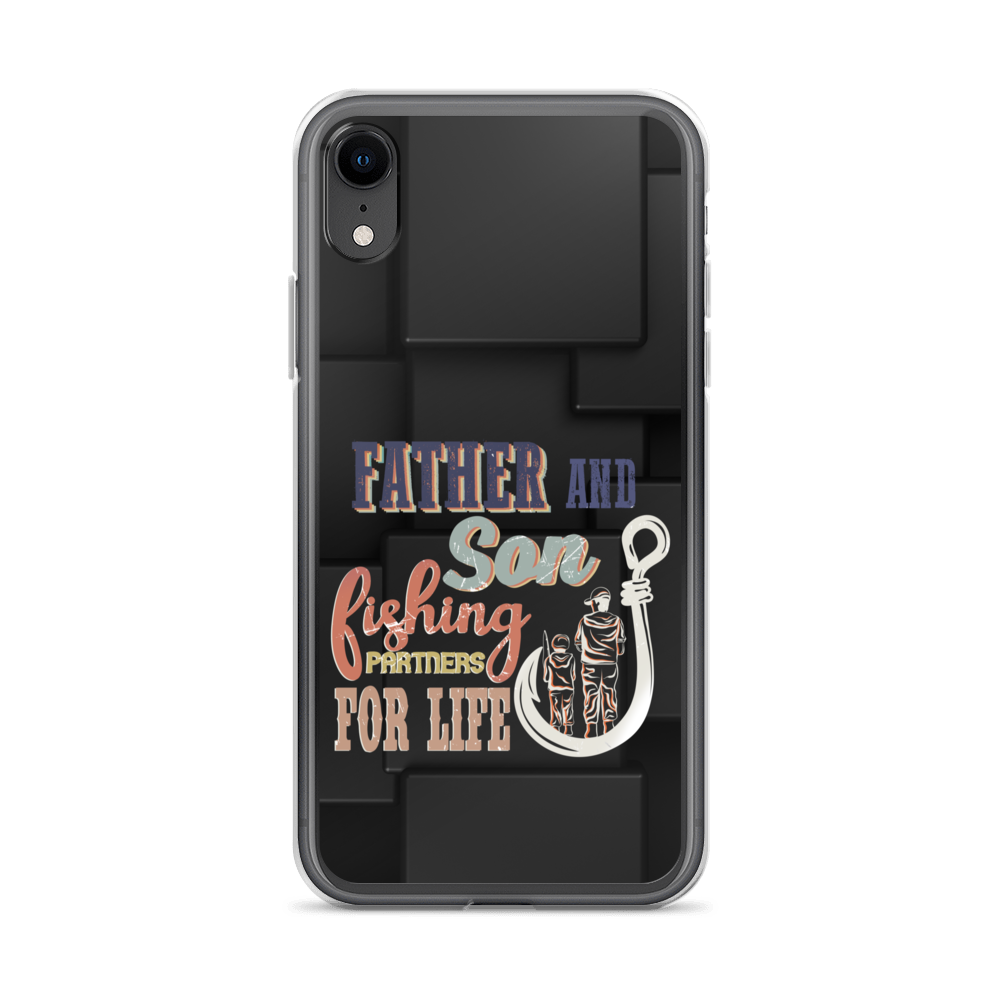 Father And Son Fishing Partners For Life Clear Case for iPhone®