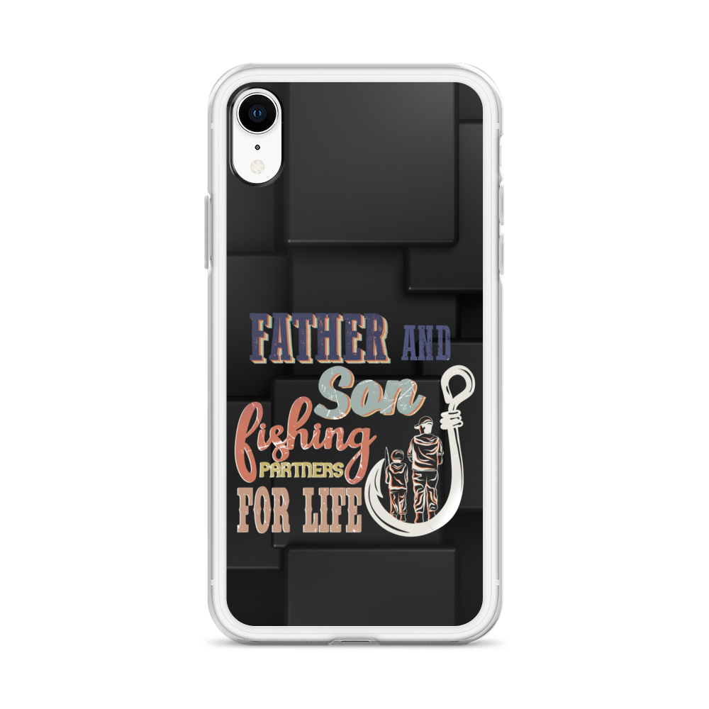 Father And Son Fishing Partners For Life Clear Case for iPhone®