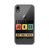 I Tell Dad Jokes Periodically When I'm In My Element Clear Case for iPhone®