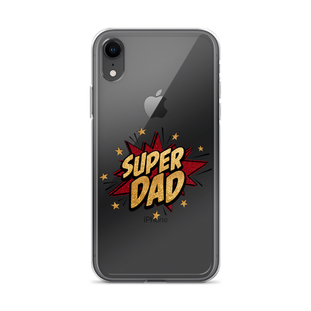 Super Dad Clear Case for iPhone®