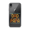 I Have Two Titles Dad And Papa And I Rock Them Both Clear Case for iPhone®