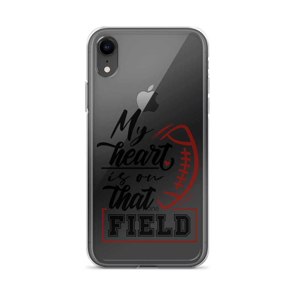 My Heart Is On That Field Clear Case for iPhone®