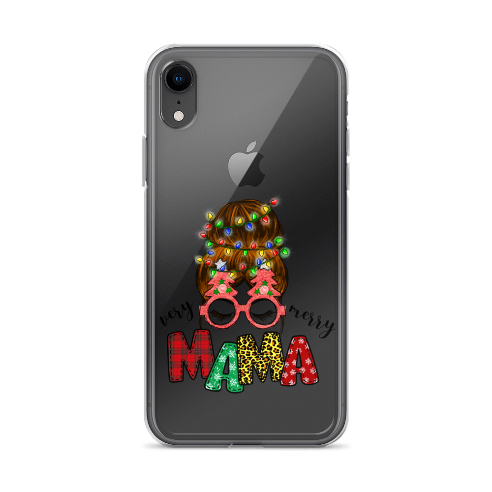 My Merry Mama Clear Case for iPhone®