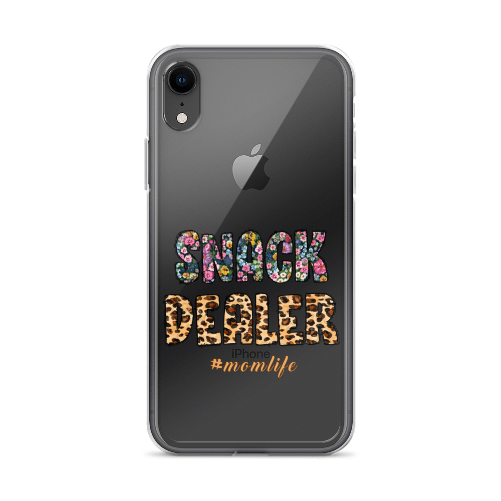 Snack Dealer #Momlife Clear Case for iPhone®