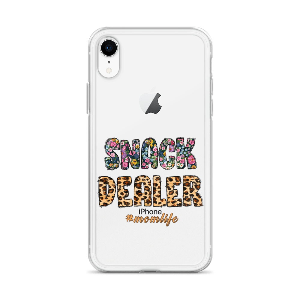 Snack Dealer #Momlife Clear Case for iPhone®