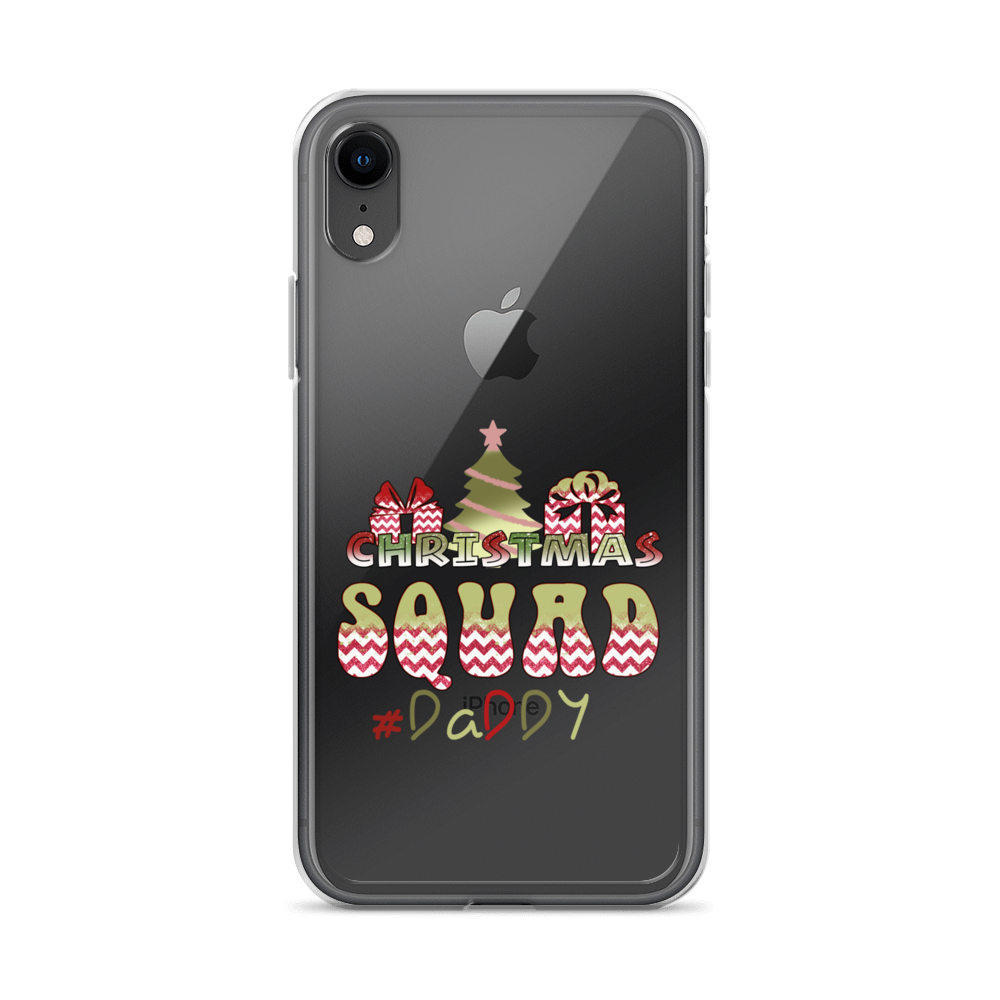 Christmas Squad Daddy Clear Case for iPhone®