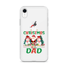 1st Christmas As A Dad Clear Case for iPhone®