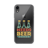 Dad Needs Beer Clear Case for iPhone®