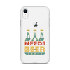 Dad Needs Beer Clear Case for iPhone®