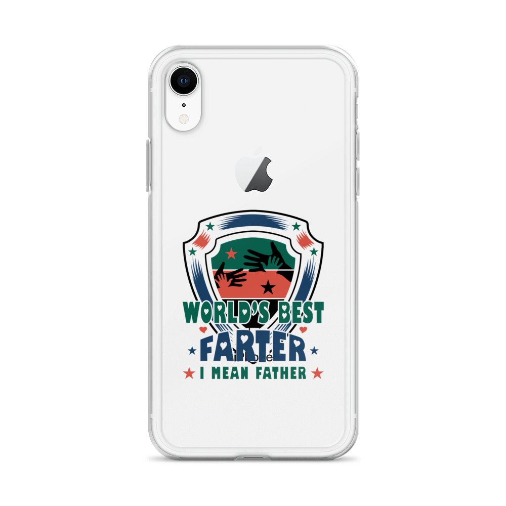 World's Best Farter I Mean Father Clear Case for iPhone®