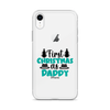 First Christmas As Daddy Clear Case for iPhone®