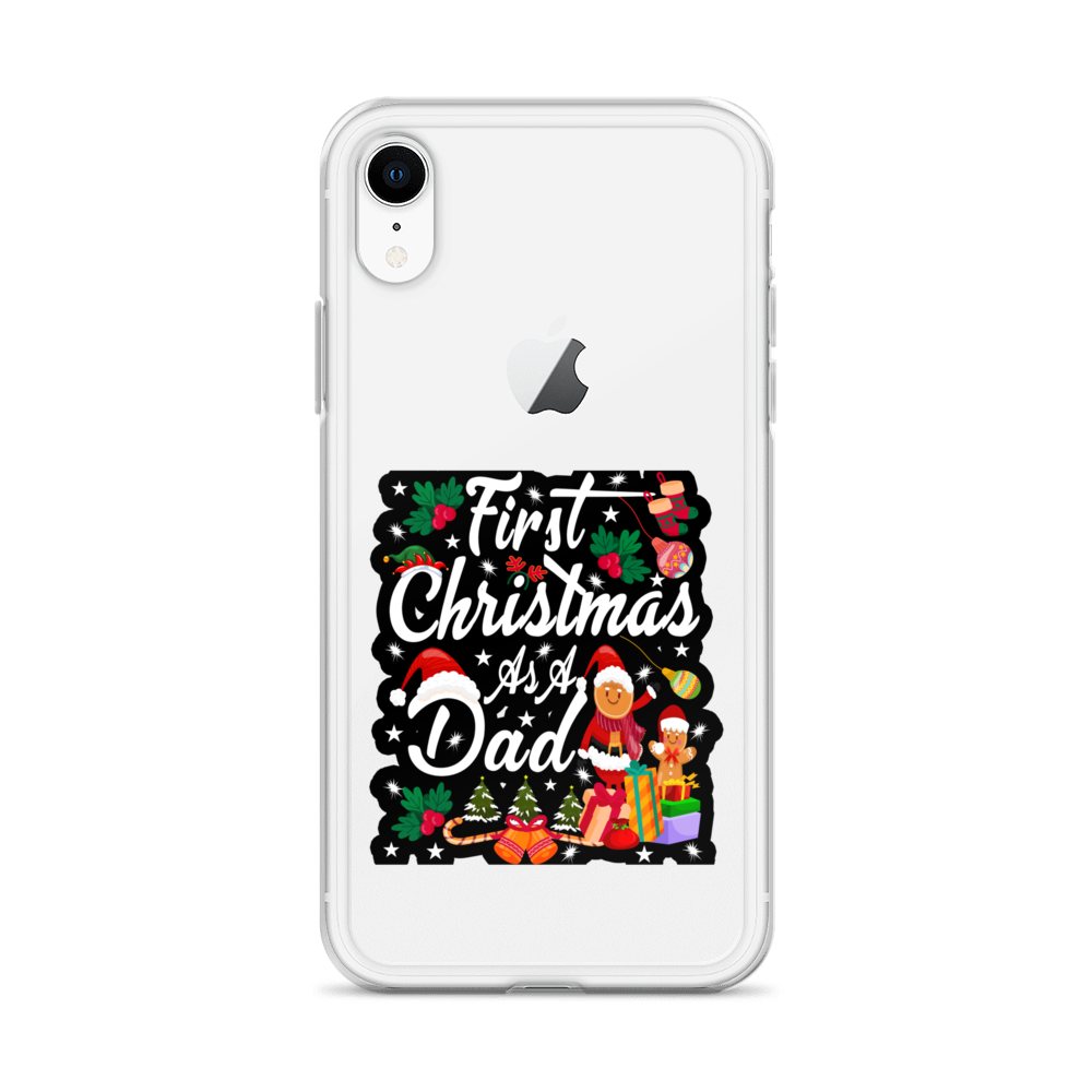 First Christmas As A Dad Clear Case for iPhone®