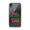 First Christmas As Dad Clear Case for iPhone®