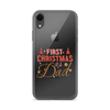 First Christmas As Dad Clear Case for iPhone®