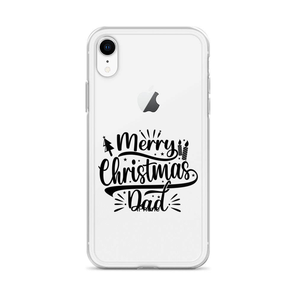 Merry Christmas Dad Clear Case for iPhone®