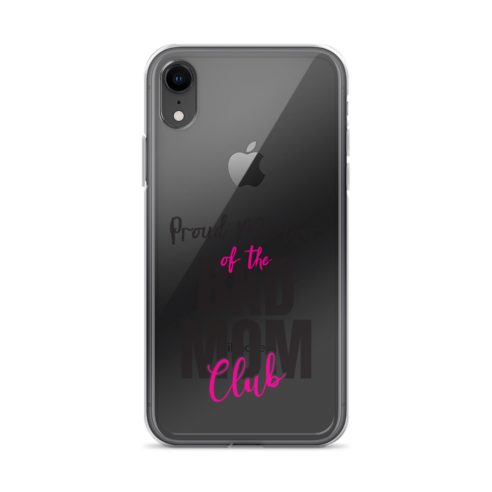 Proud Member Of The Bas Mom Club Clear Case for iPhone®